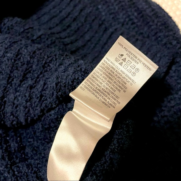 Lucky Brand navy chenille pullover - Picture 3 of 9